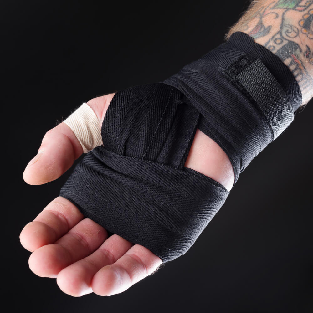 Boon Sport Boxing Hand Wraps Black 4.5m TWM-BK