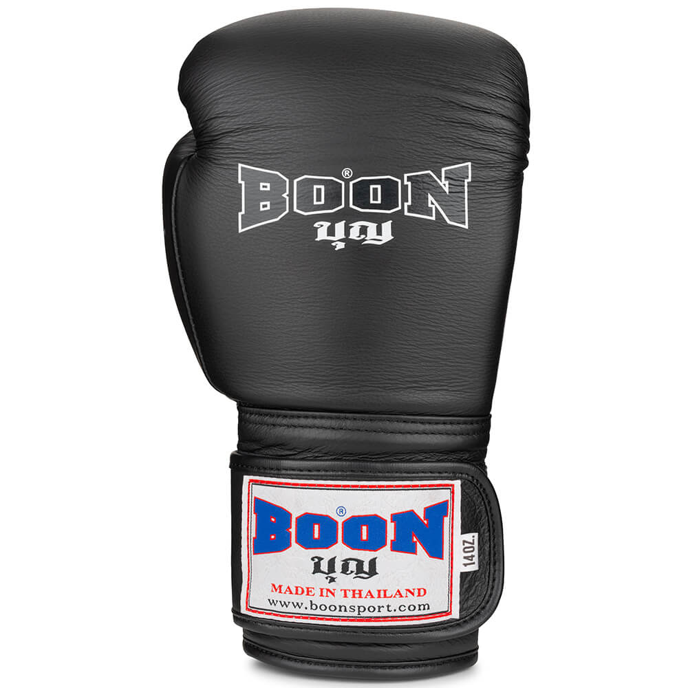 boon sport compact boxing gloves black