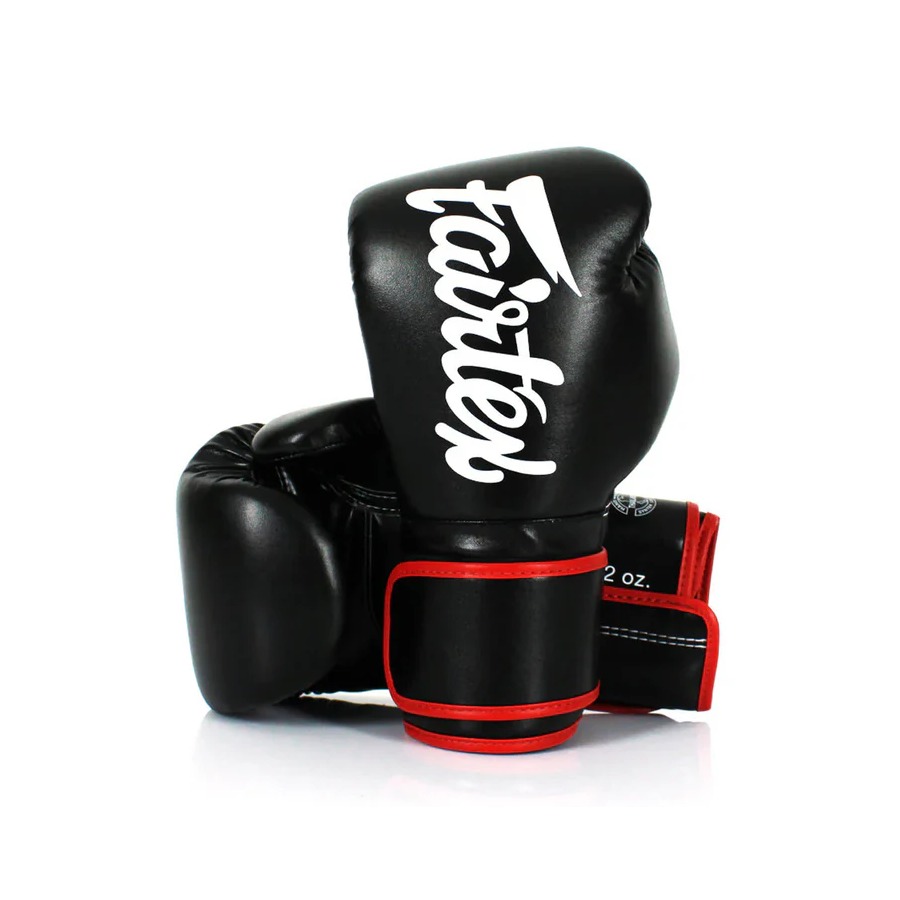 Fairtex BGV14 Black & Red Muay Thai Gloves