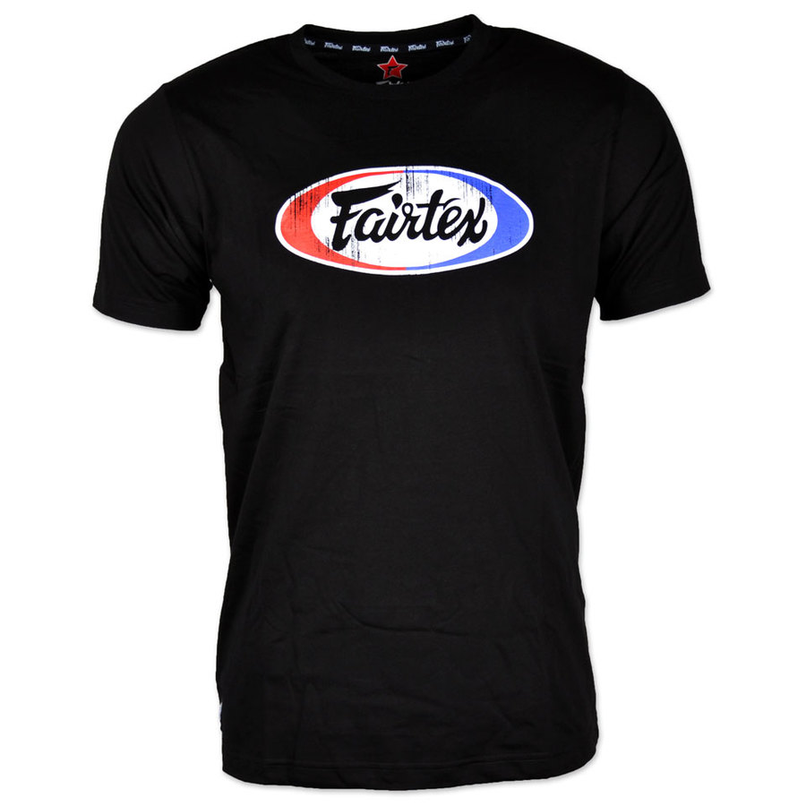 fairtex ts4 vintage black muay thai tshirt