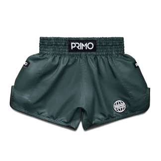 primo alta series muay forest green thai shorts